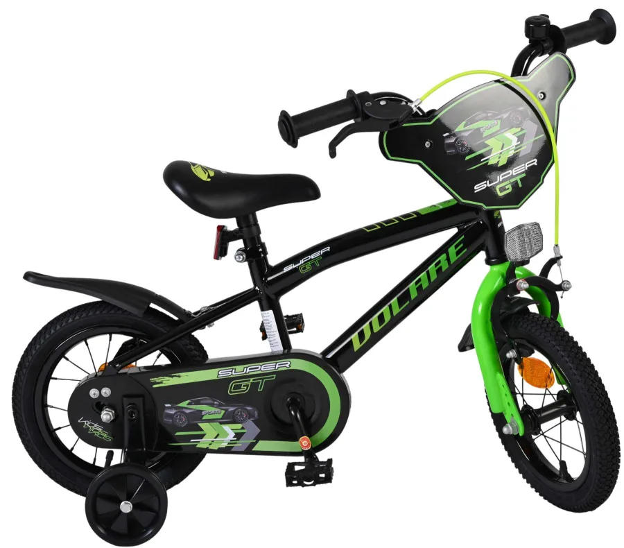 Volare Super GT Kinderfiets – Jongens – 12 inch – Groen — foto 12