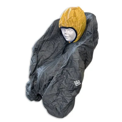 Regenponcho voor fietsstoeltje