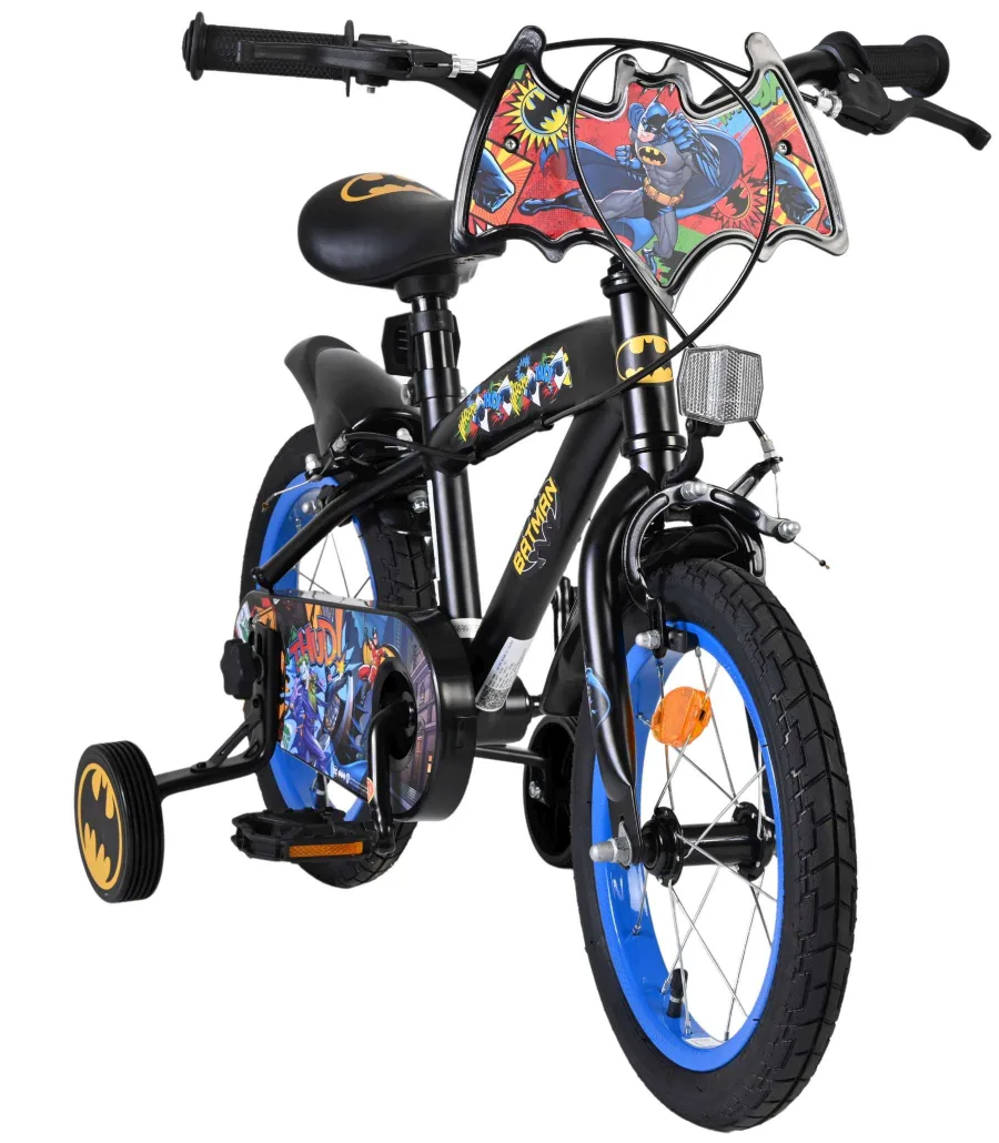 Batman Kinderfiets – Jongens – 14 inch – Zwart – Twee handremmen — foto 5
