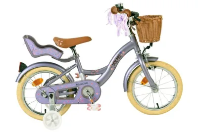 Volare Blossom Kinderfiets – Meisjes – 14 inch – Paars