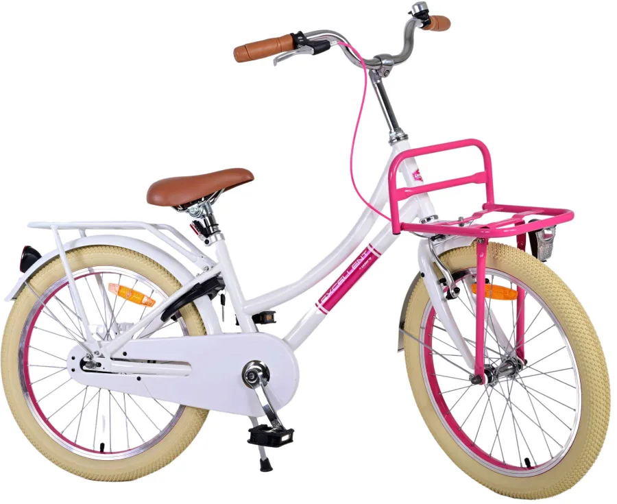 Volare Excellent Kinderfiets – Meisjes – 20 inch – Wit — foto 2