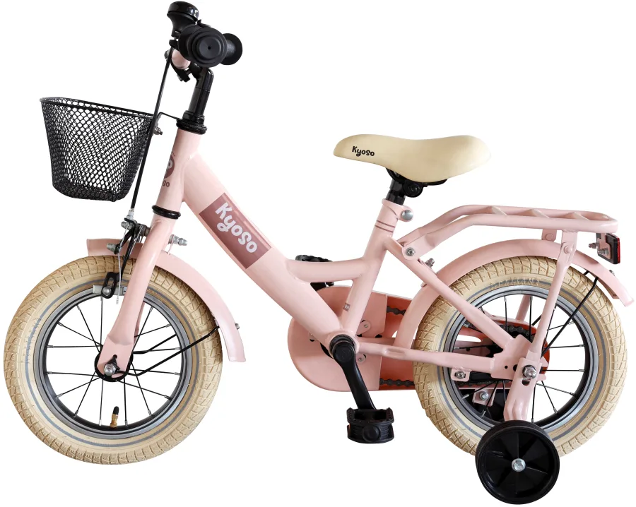 Children's bike Kyoso Sparkle 12 inch with coaster brake - matt pink — foto 2