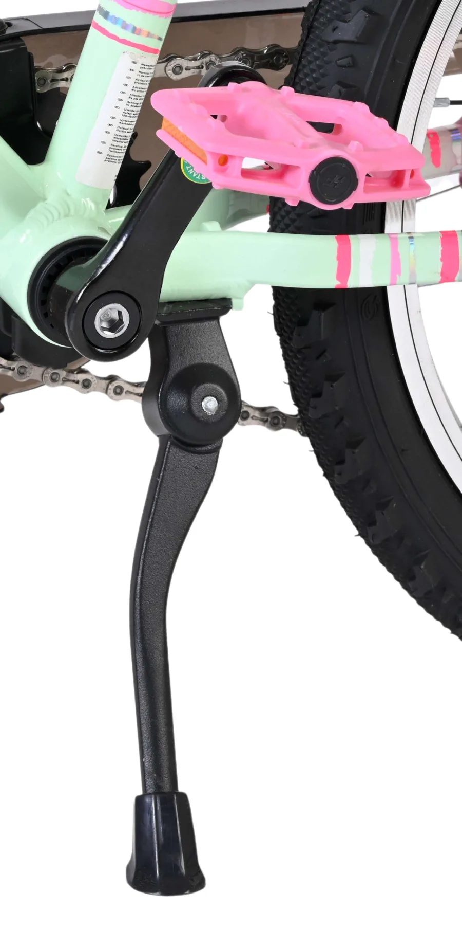 Volare Milano Kinderfiets – Meisjes – 18 inch – Nexus 3 – Mintgroen — foto 12
