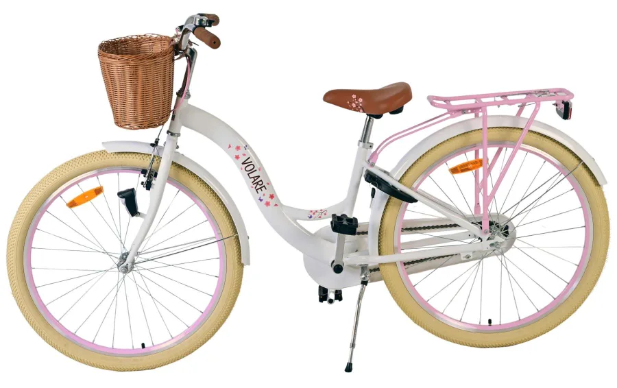 Volare Blossom Kinderfiets – Meisjes – 26 inch – Wit — foto 9