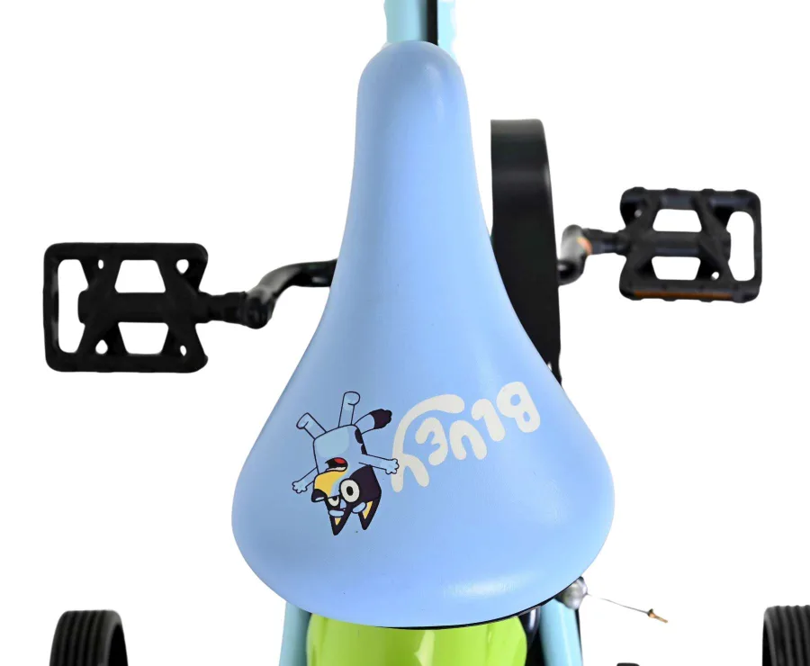Bluey Kinderfiets 12 inch – Lichtblauw – Twee handremmen — foto 6