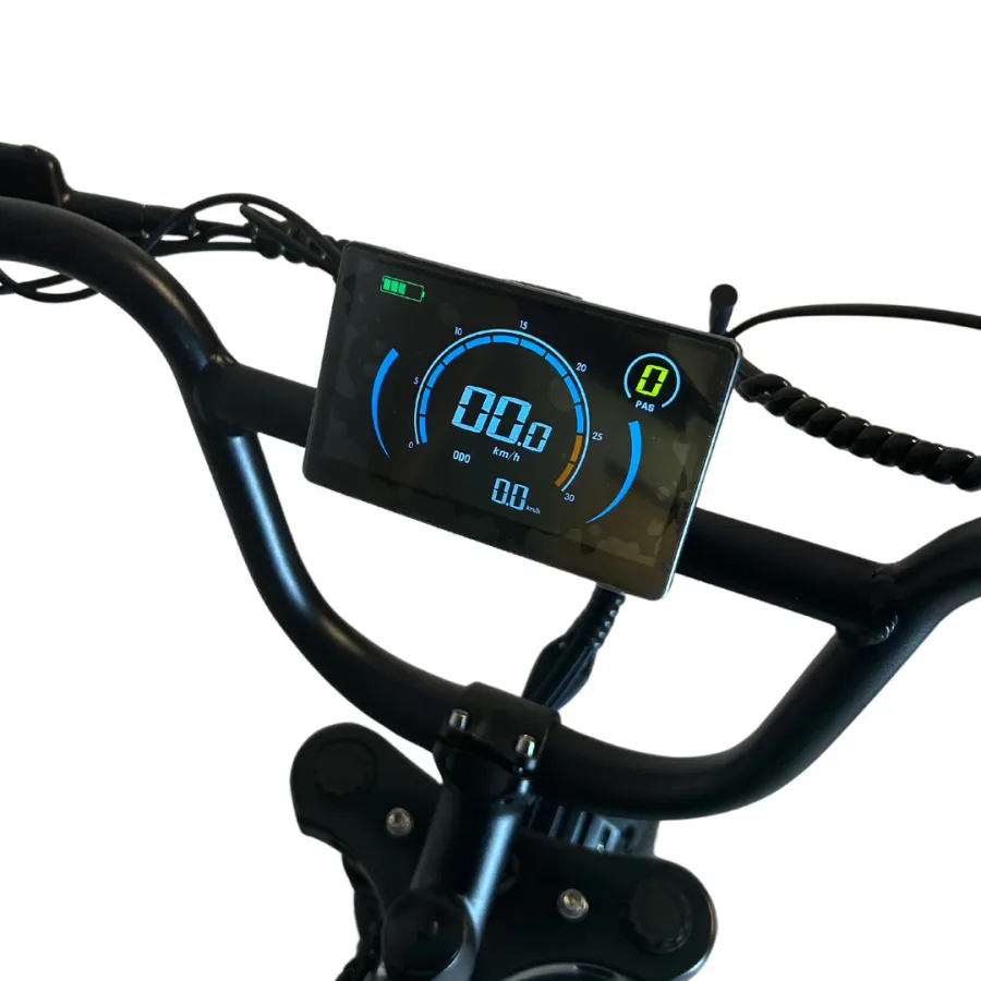 OUXI Q8 Fat-bike Zwart — foto 6