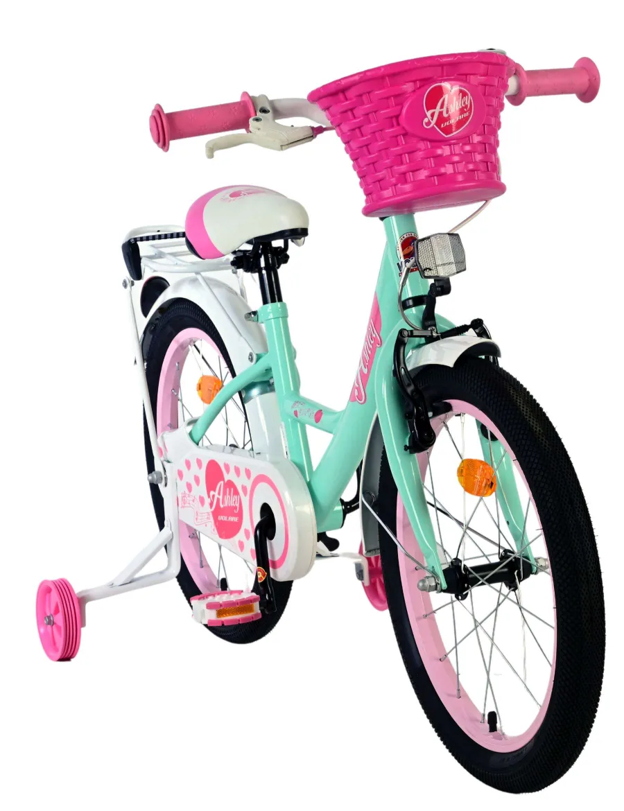 Volare Ashley Kinderfiets – Meisjes – 18 inch – Groen — foto 7