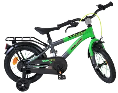 Volare Thombike Kinderfiets – Jongens – 14 inch – Groen/Grijs