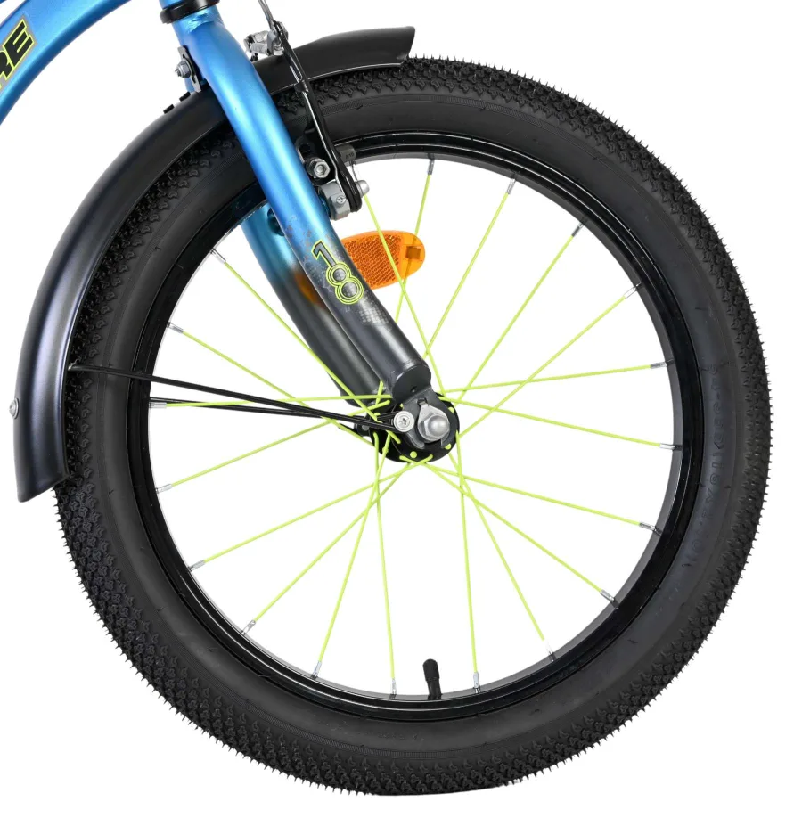 Volare Thombike Kinderfiets – Jongens – 18 inch – Blauw Grijs — foto 3