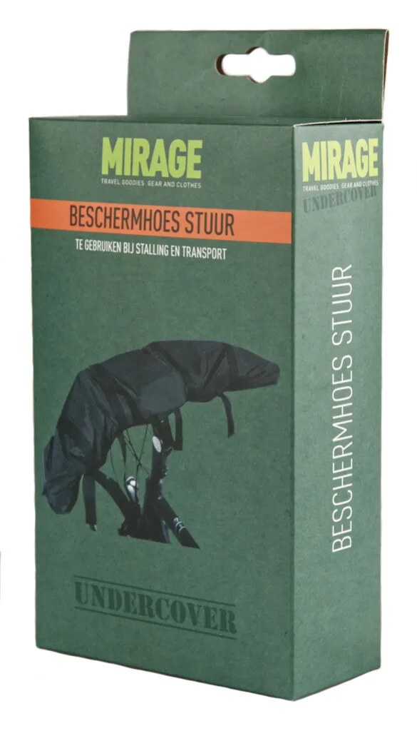 Beschermhoes Mirage Undercover voor fietsstuur zwart — foto 4