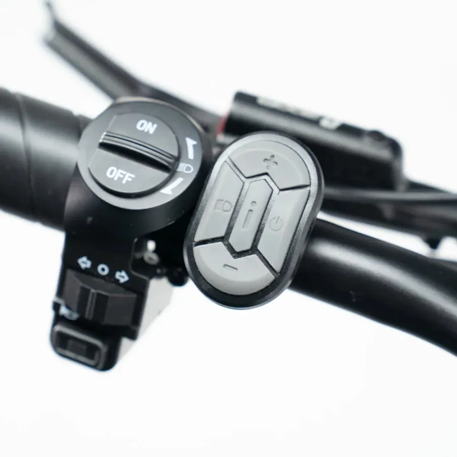 OUXI V8 Ultra Mini Fat-bike Zwart — foto 3