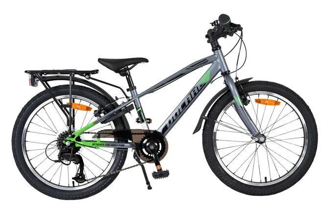 Volare Explorer Kinderfiets – 20 inch – 7 Speed – Donkergrijs