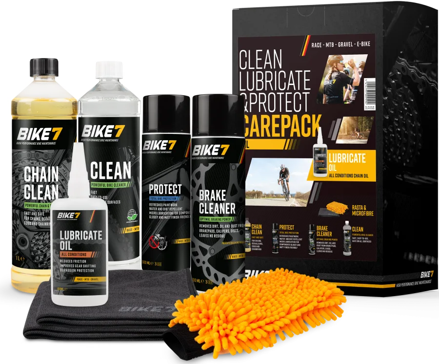 Fietsonderhoudsset Bike7 Carepack Oil