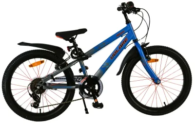 Volare Rocky Kinderfiets – 20 inch – 7 speed – Blauw