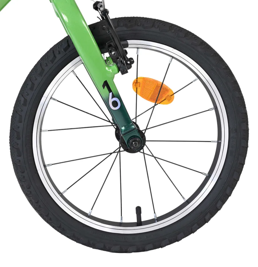 Volare Venom Kinderfiets – Jongens – 16 inch – Groen – Twee Handremmen — foto 3