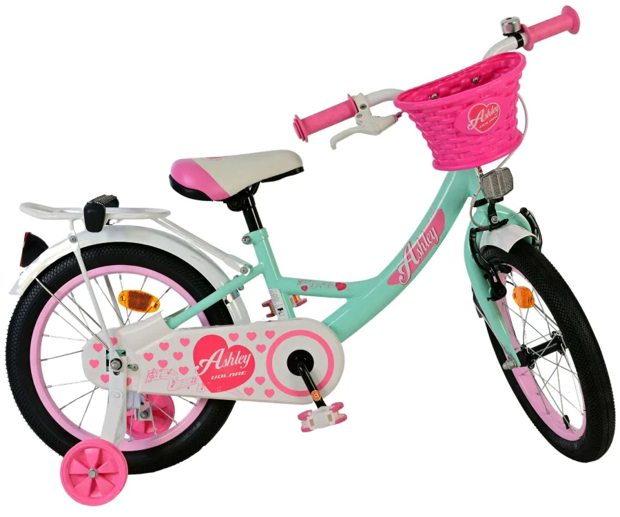 Volare Ashley Kinderfiets – Meisjes – 16 inch – Groen — foto 12