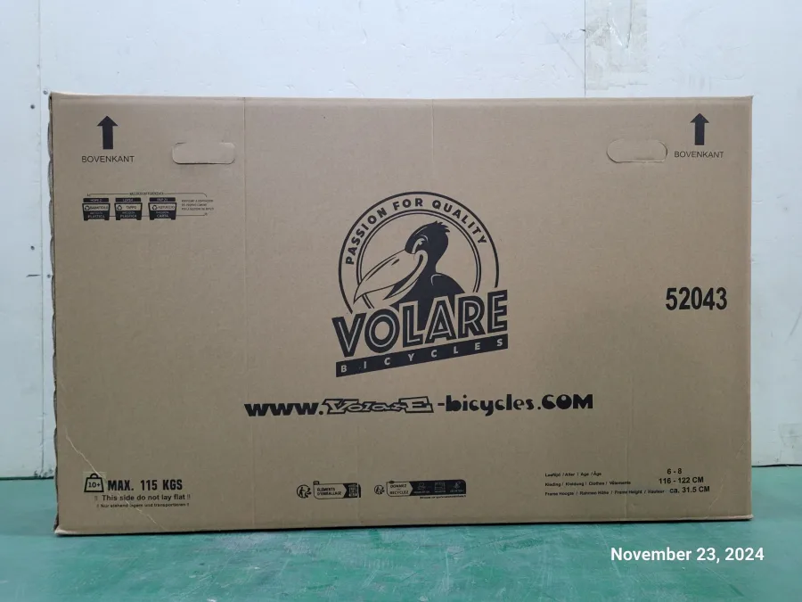 Volare Blossom Kinderfiets – Meisjes – 20 inch – Paars — foto 13