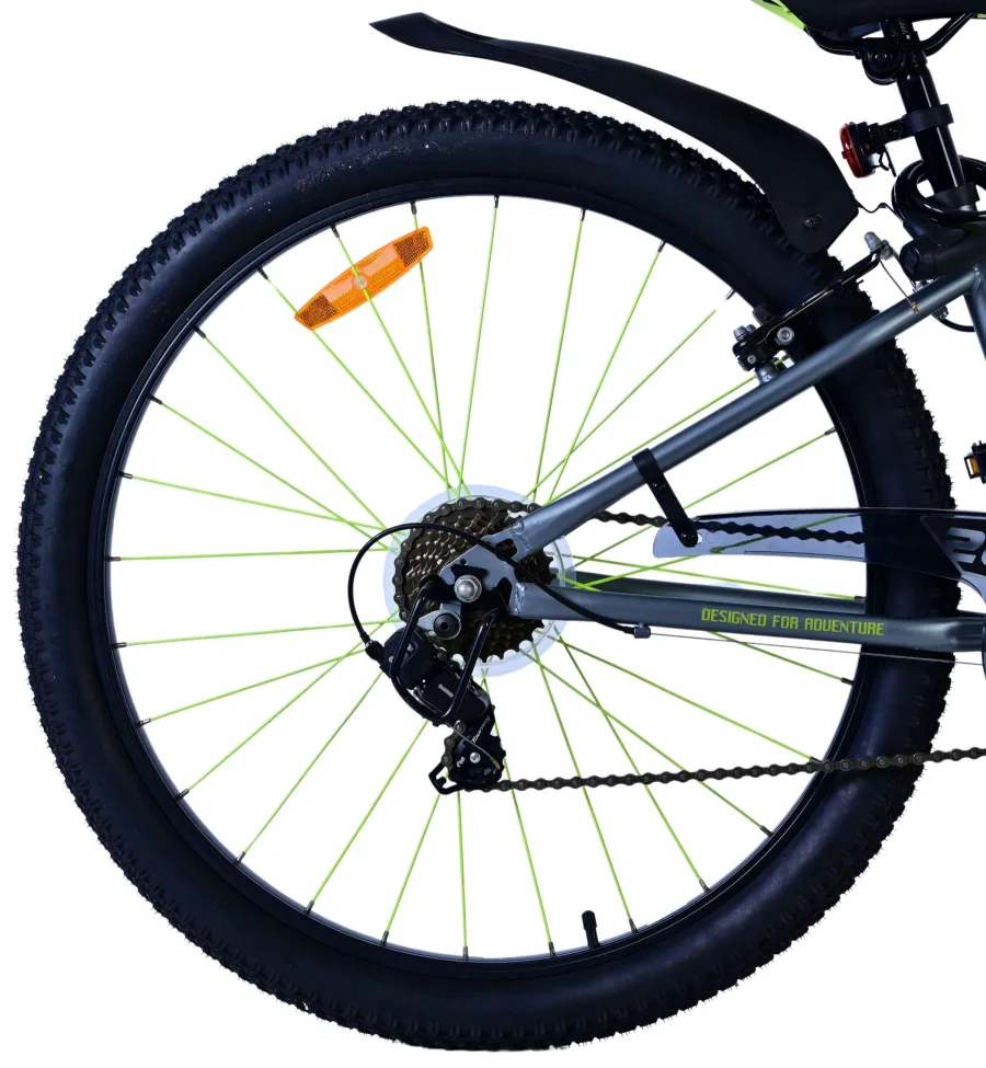 Volare Rocky Kinderfiets - Jongens - 26 inch - Groen - 7 versnellingen — foto 2