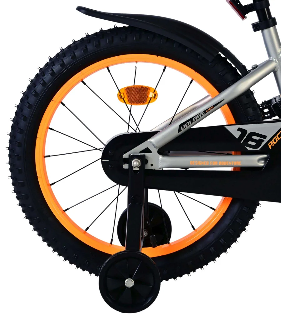 Volare Rocky Kinderfiets – Jongens – 18 inch – Grijs — foto 2