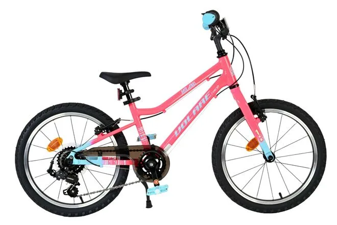 Volare Milano Kinderfiets – Meisjes – 18 inch – Nexus 3 – Roze