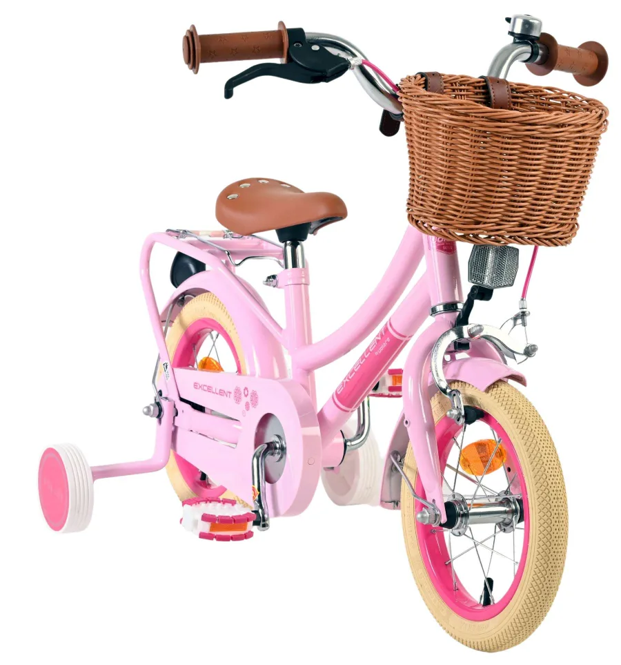Volare Excellent Kinderfiets – Meisjes – 12 inch – Roze — foto 7