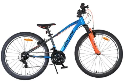 Volare Boost Kinderfiets – 24 inch – 21 Speed – Blauw/Grijs