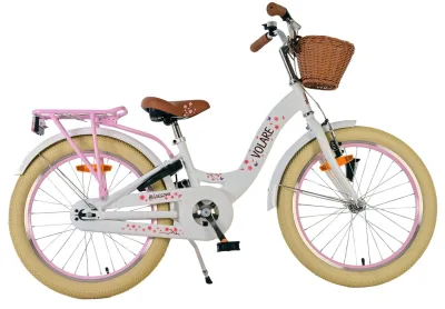 Volare Blossom Children's bike – Girls – 20 inch – White