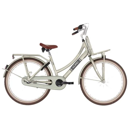 Bikefun Load 24″ meisjesfiets 3 versnellingen remnaaf mat sage 2026
