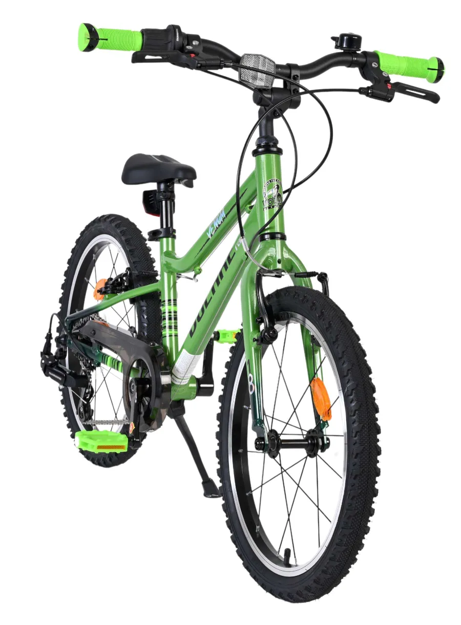 Volare Venom Kinderfiets – Jongens – 18 inch – Groen – Twee handremmen — foto 6
