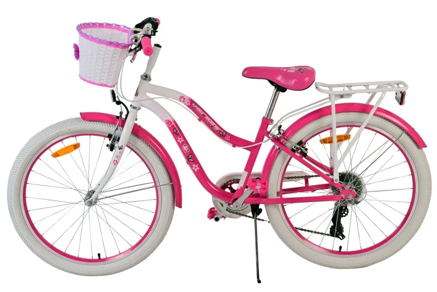 Volare Lovely Kinderfiets – Meisjes – 24 inch – Roze – 7 Versnellingen — foto 8