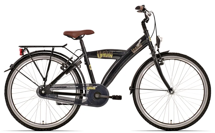 Kinderfiets 26″ Bikefun Urban shimano nexus 3 Zwart — foto 2