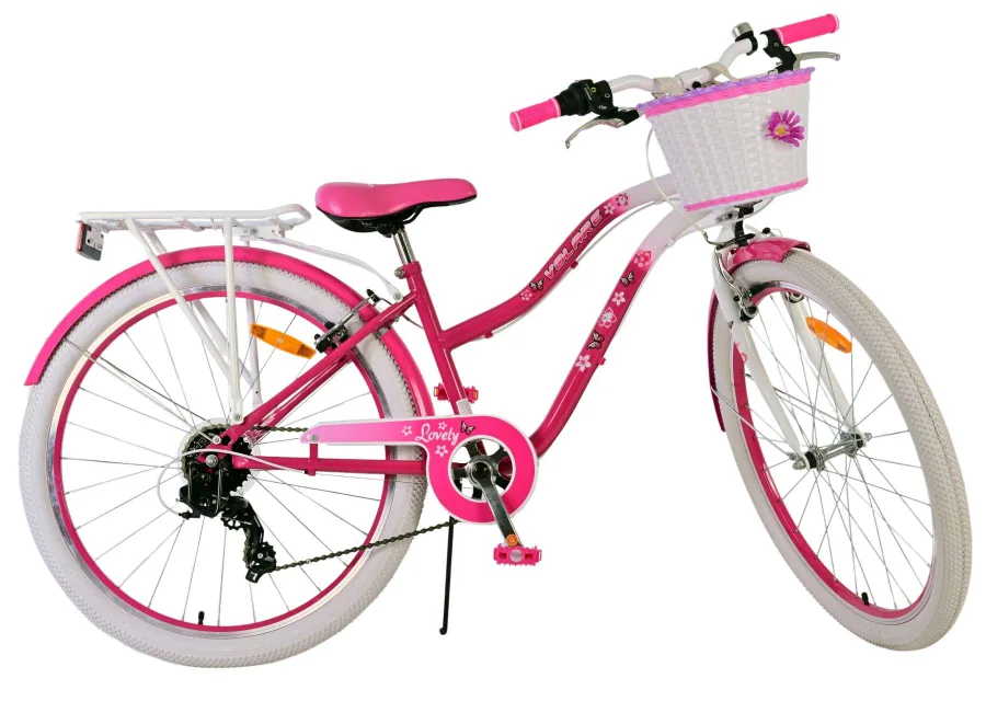 Volare Lovely Kinderfiets – Meisjes – 26 inch – Roze – 7 speed — foto 2