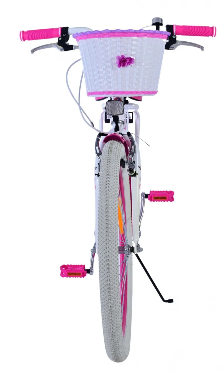 Volare Lovely Kinderfiets – Meisjes – 24 inch – Roze – Twee handremmen — foto 9