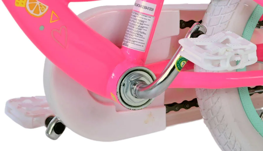 Barbie Kinderfiets – Meisjes – 12 inch – Roze – Twee Handremmen — foto 2