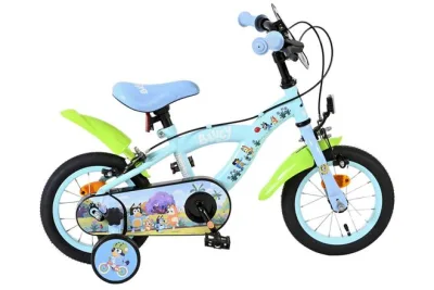 Bluey Kinderfiets 12 inch – Lichtblauw – Twee handremmen