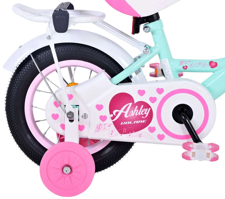 Volare Ashley Kinderfiets – Meisjes – 12 inch – Groen — foto 3