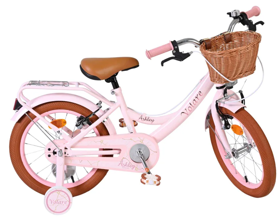 Volare Ashley Kinderfiets - Meisjes - 16 inch - Roze - Twee Handremmen — foto 10