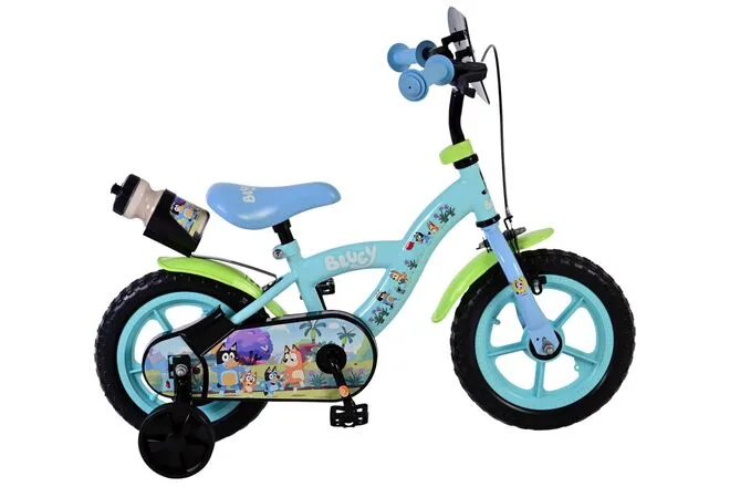 Bluey Kinderfiets – Jongens – Mag Wheels – 12 inch – Blauw — foto 14