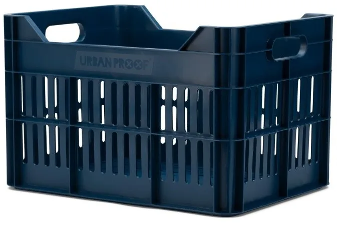 Gerecyclede Fietskrat Urban Proof Click 30 Liter donker blauw — foto 6