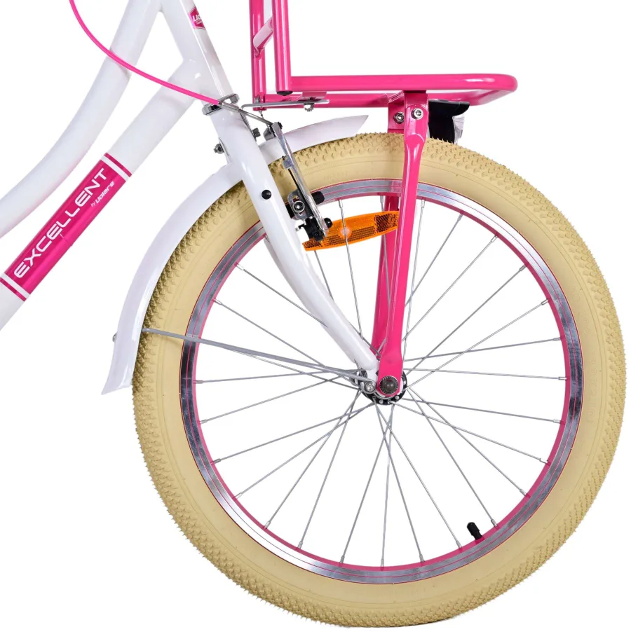 Volare Excellent Kinderfiets – Meisjes – 20 inch – Wit — foto 7