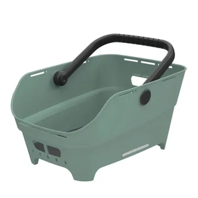 Fietsmand Basil Cento Neo MIK achter 46 x 23 x 14 cm - groen
