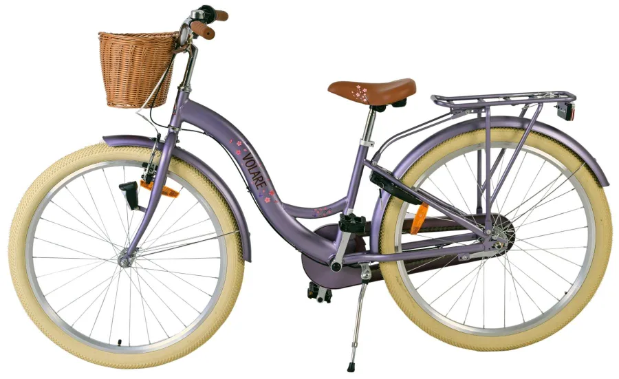 Volare Blossom Kinderfiets - Meisjes - 26 inch - Paars - Shimano Nexus 3 — foto 8