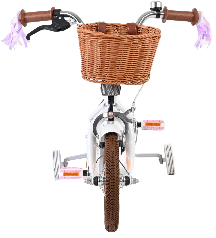 Volare Blossom Kinderfiets – Meisjes – 12 inch – Wit — foto 8