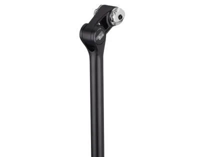 Zadelpen verstelbaar Ergotec Futura ø27.2 mm / 340-400 mm - zwart