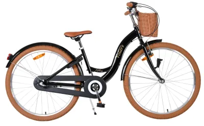 Volare Ashley Kinderfiets – Meisjes – 26 inch – Zwart – Nexus 3 versnellingen