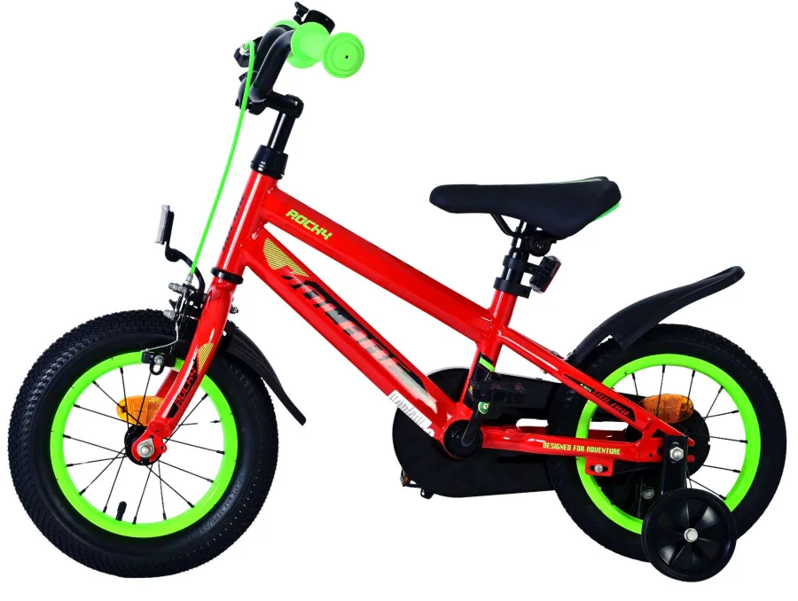 Volare Rocky Kinderfiets – Jongens – 12 inch – Rood — foto 9