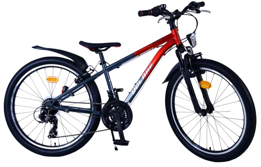 Volare XC Race Kinderfiets – 24 inch – 21 speed – Rood/Grijs — foto 13
