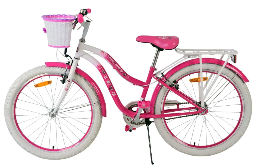 Volare Lovely Kinderfiets – Meisjes – 24 inch – Roze – Twee handremmen — foto 10
