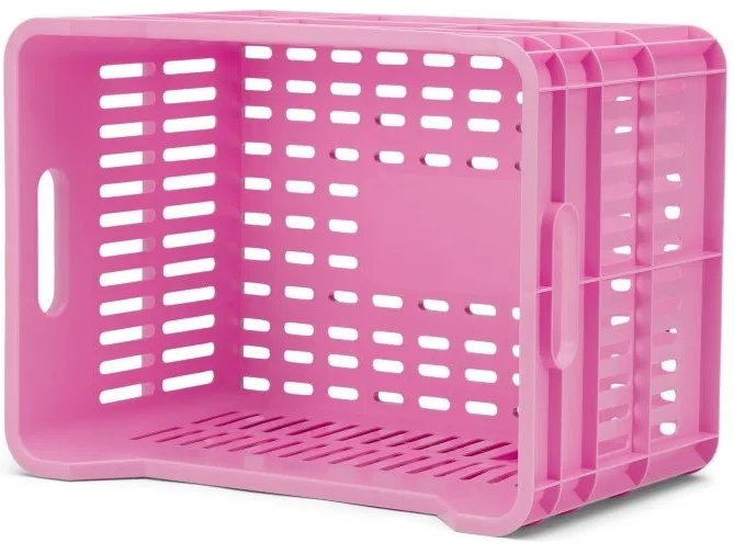 Gerecyclede Fietskrat Urban Proof Click 30 Liter Fel roze — foto 9