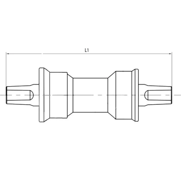 M-Wave Reparatie trapas “Carousel” 127/68mm — foto 2